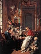 Francois Boucher The Afternoon Meal oil painting reproduction